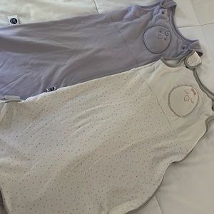 2 nested bean sleep sacks